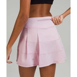 Lululemon Pace Rival Skirt 13” Pink Peony Size 10 NWOT Athletic
